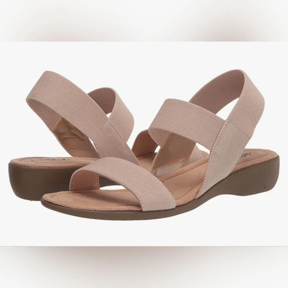 LifeStride Tandy Taupe Sandals - Picture 7 of 11